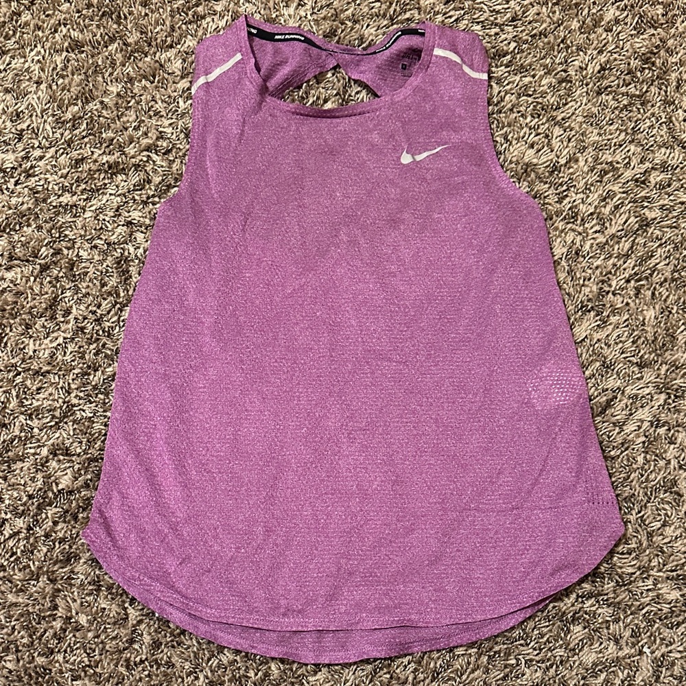 Nike Running Tank Top Purple Small